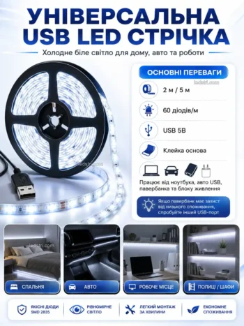 Світлодіодна LED стрічка
