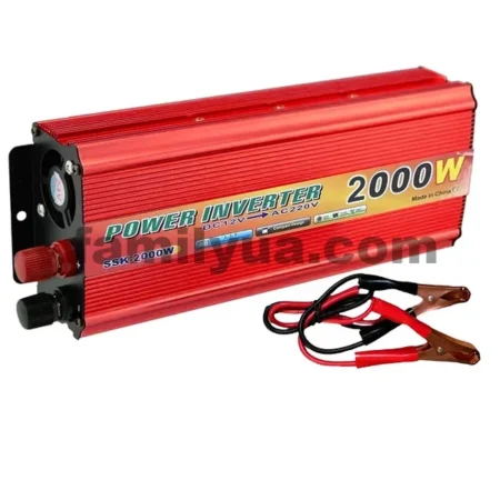 Перетворювач 2000W 12V UN-3057 (work 1000W)