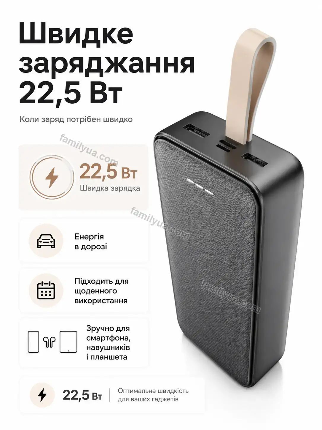 ✨ Повербанк Breezy Wave Bright