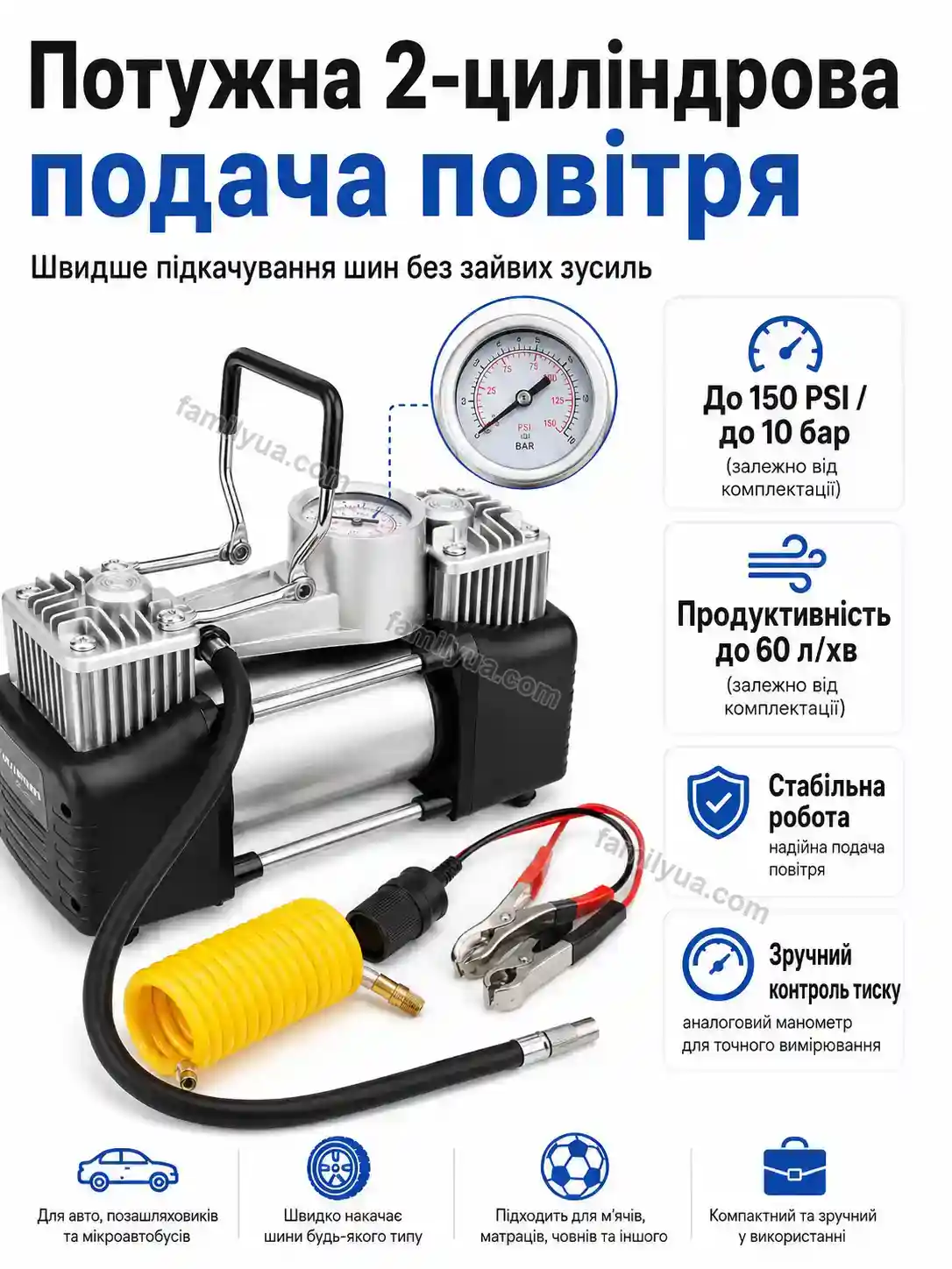 ✨ Компресор Tysa Glow Bright - деталі