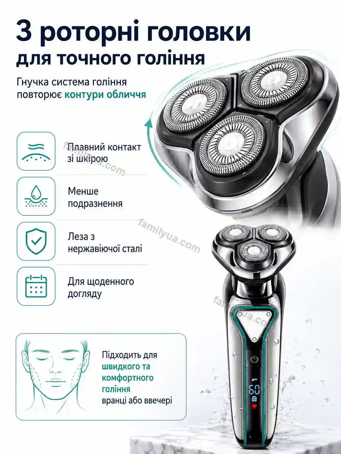 ✨ Електробритва Daisy Plus Soft