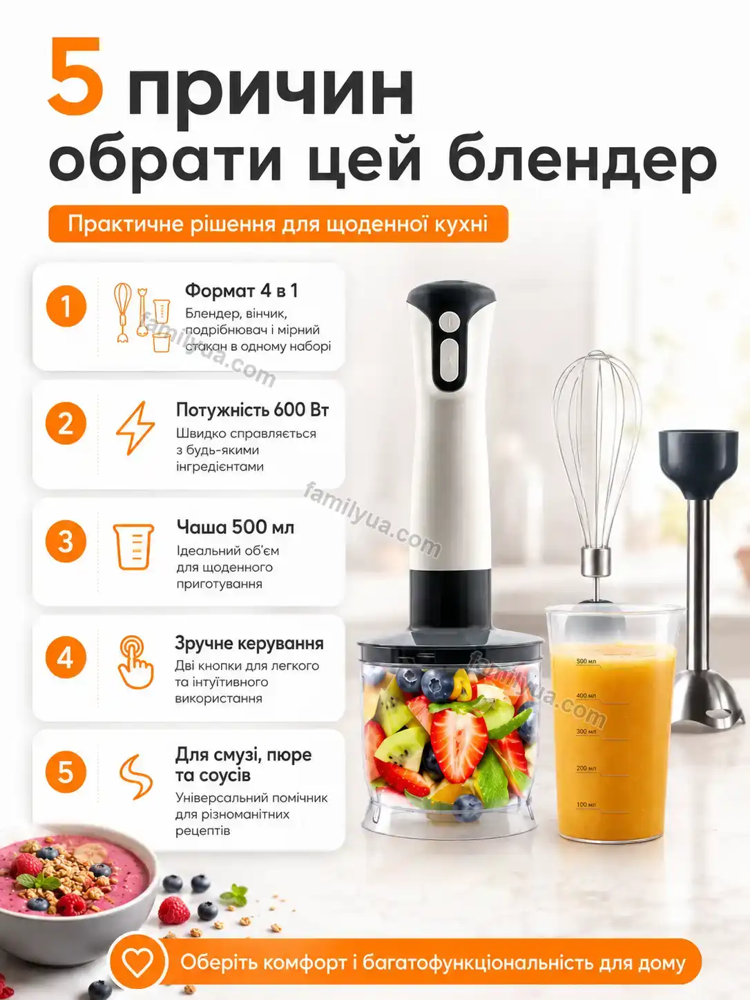 ✨ Блендер Zorya Plus Soft - фото