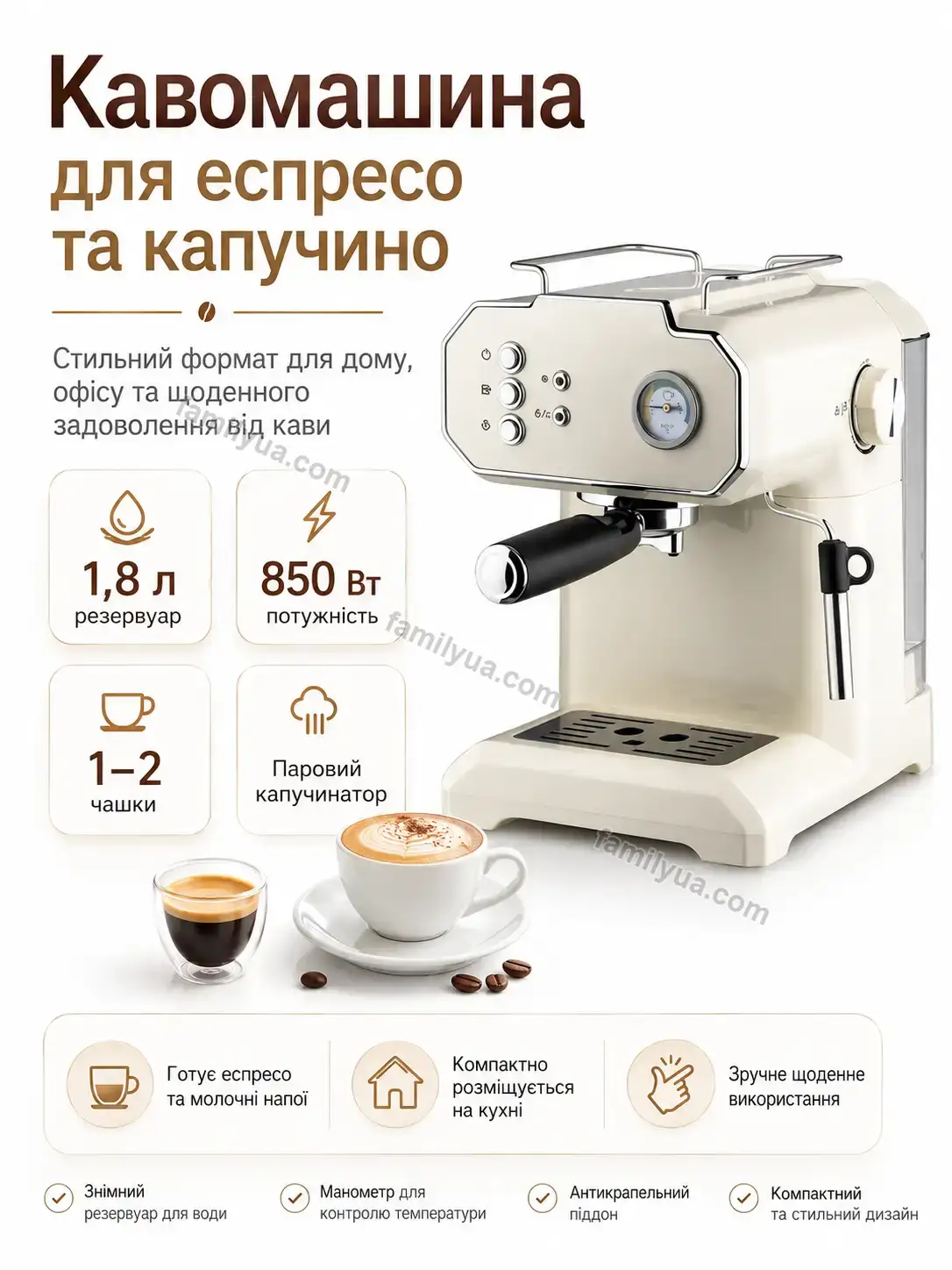 ✨ Кофемашина . Joyvia Fresh Calm