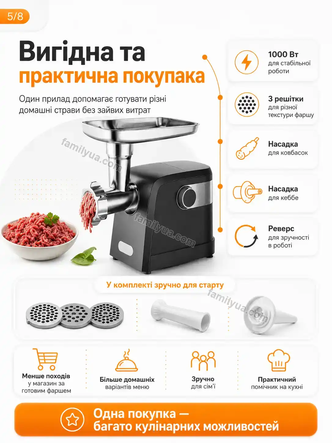 ✨ Мясорубка Laska Plus Calm - фото