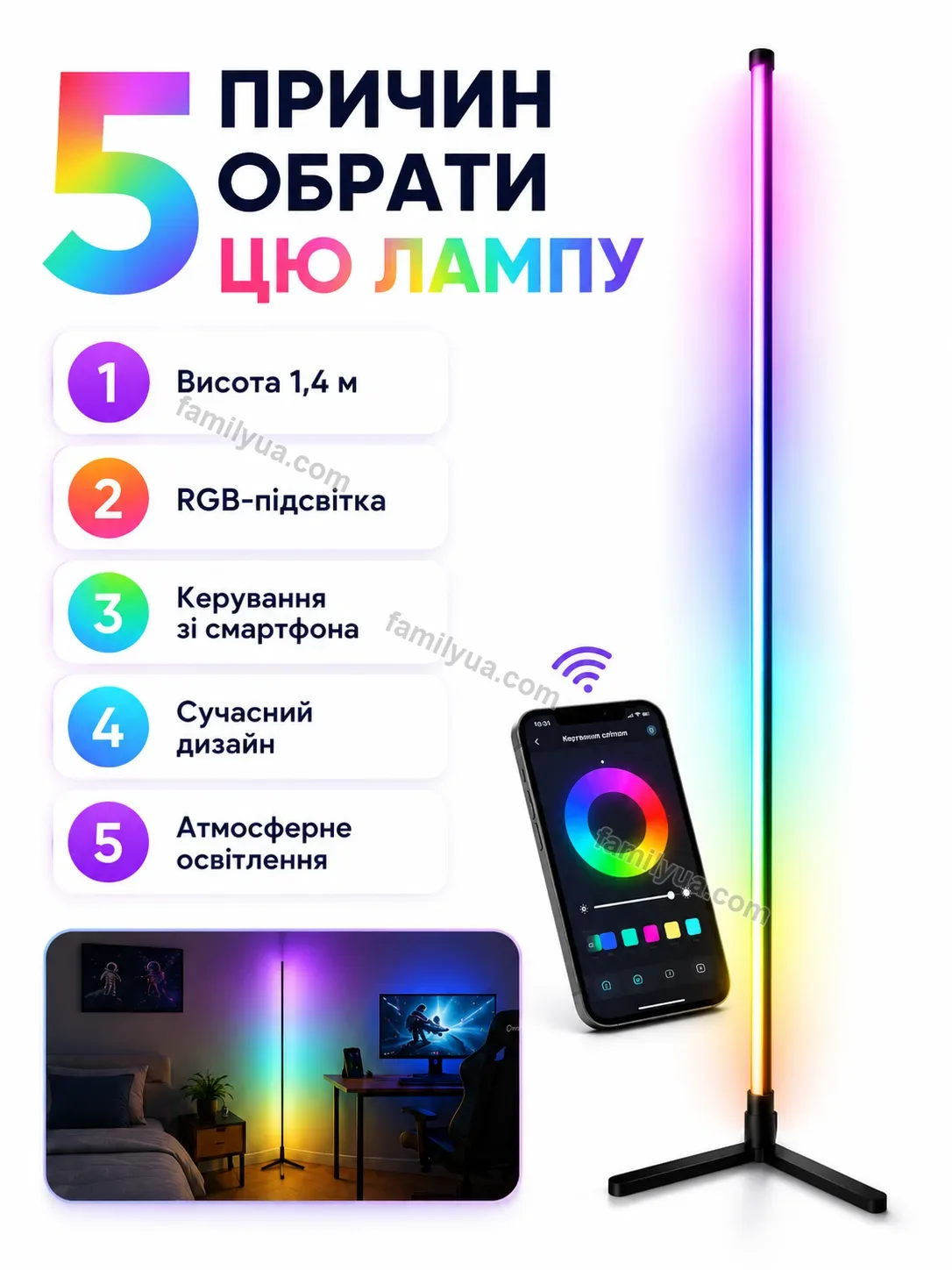 ✨ Світлодіодна стрічка Lagom Care Soft - фото