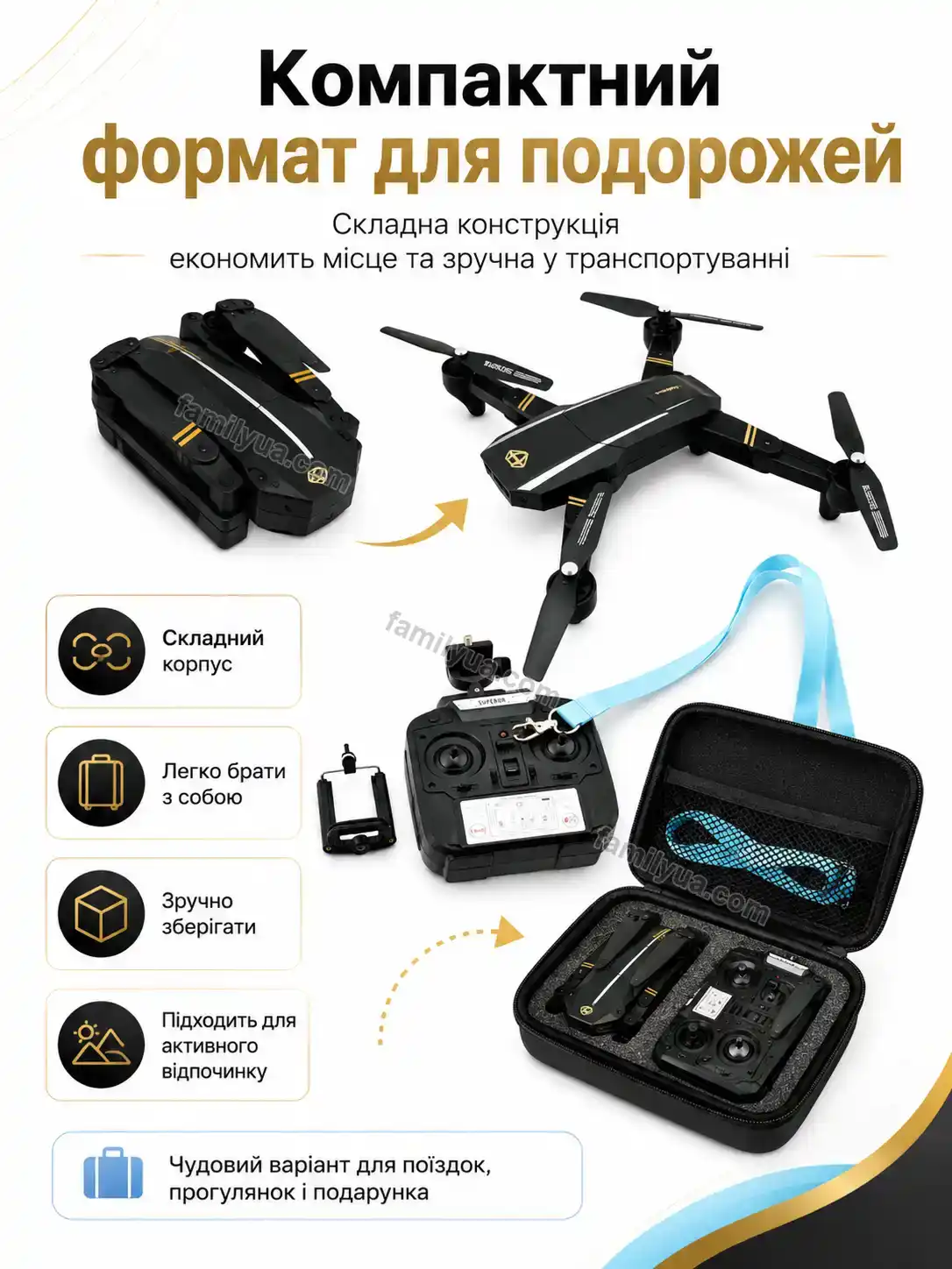 ✨ Квадрокоптер Laska Glow Calm - використання