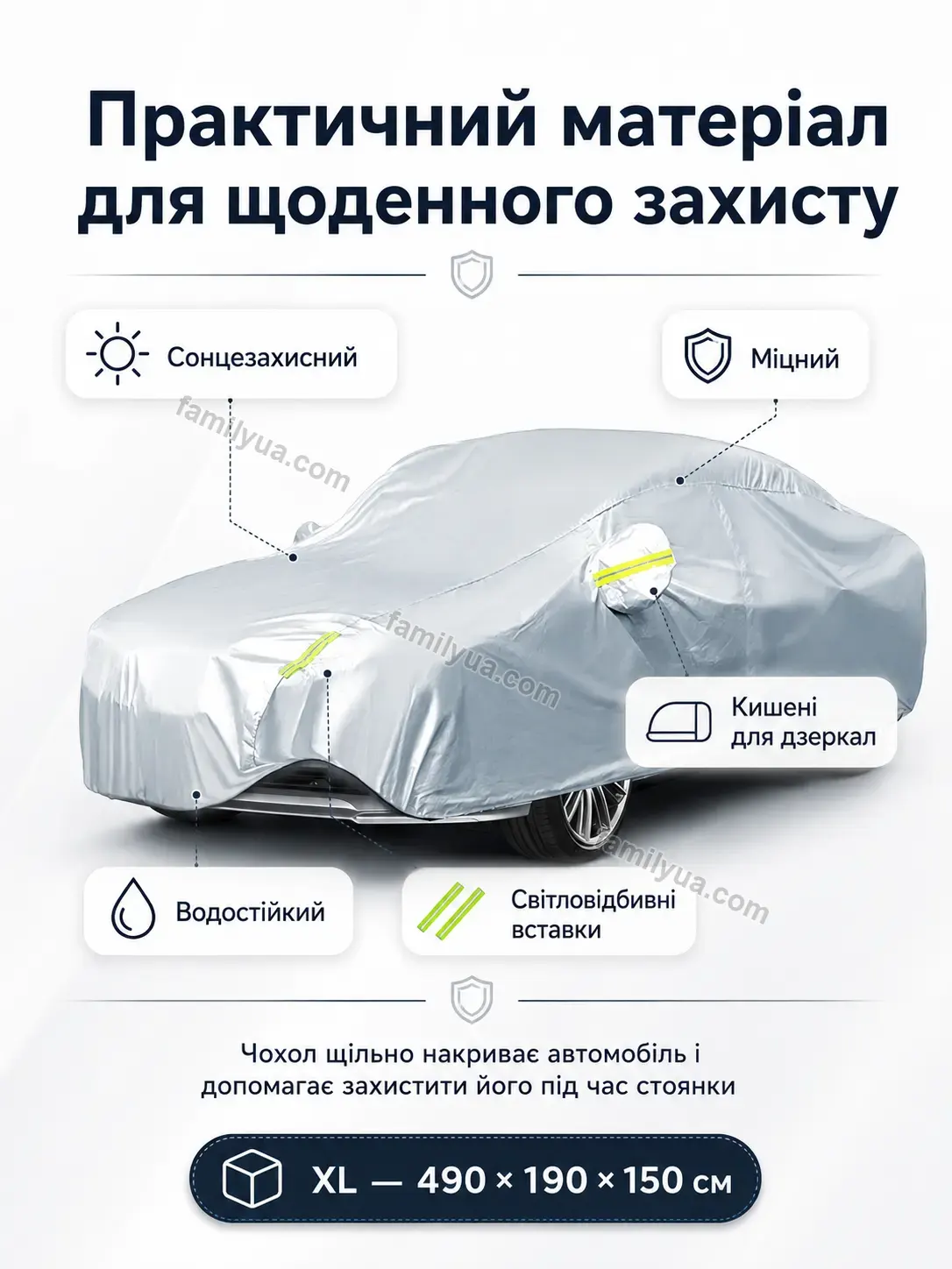 ✨ Чехол на автомобиль от Tysa Home Soft - використання