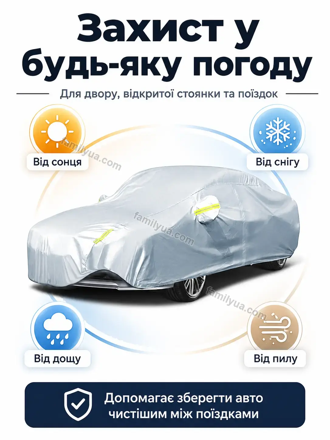 ✨ Чехол на автомобиль от Tysa Home Soft - фото