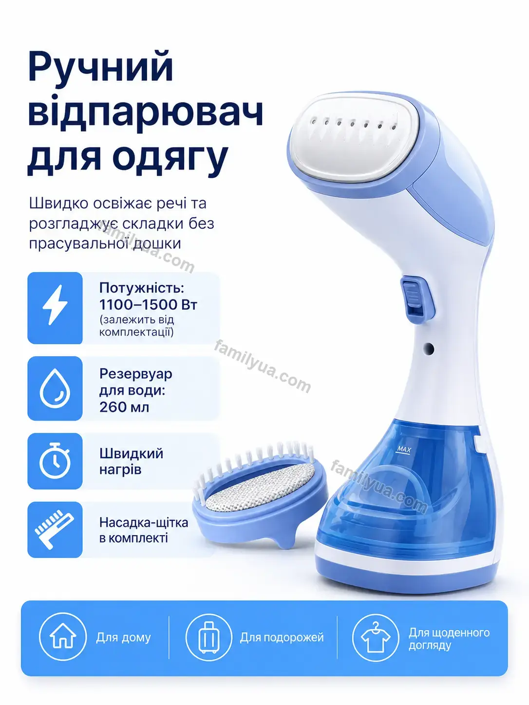 ✨ Відпарювач Nuvia Lite Soft
