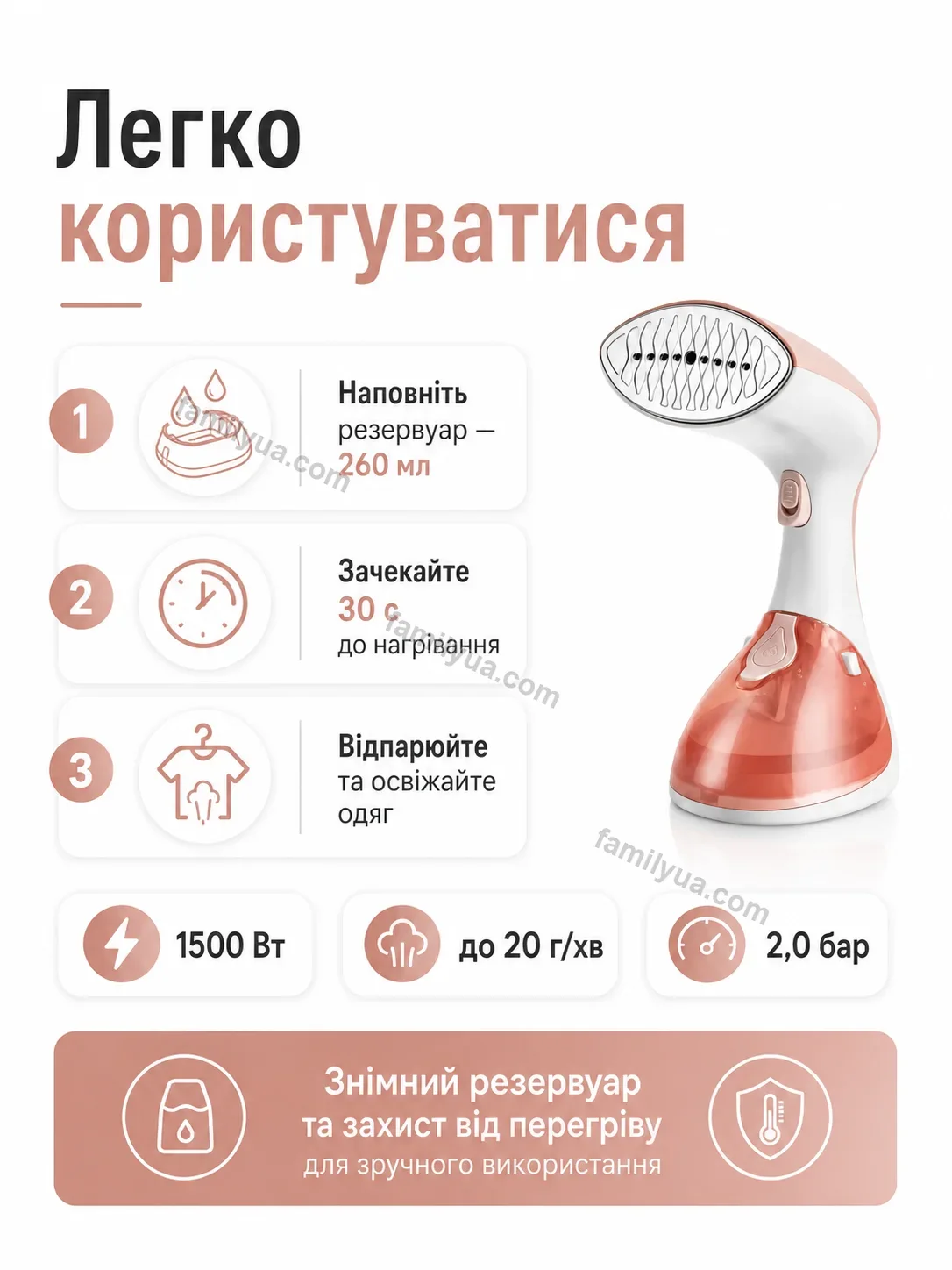 ✨ Відпарювач Svitlo Fresh Soft - фото