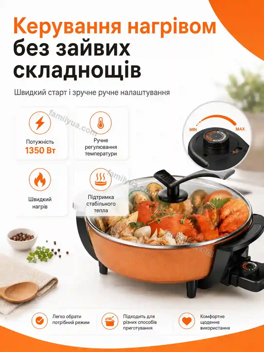 ✨ Сковорода Lagom Home Calm - використання