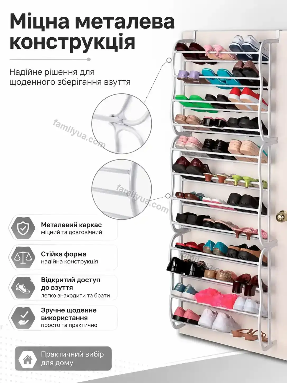 ✨ Полиця для взуття Mriya Glow Soft - використання