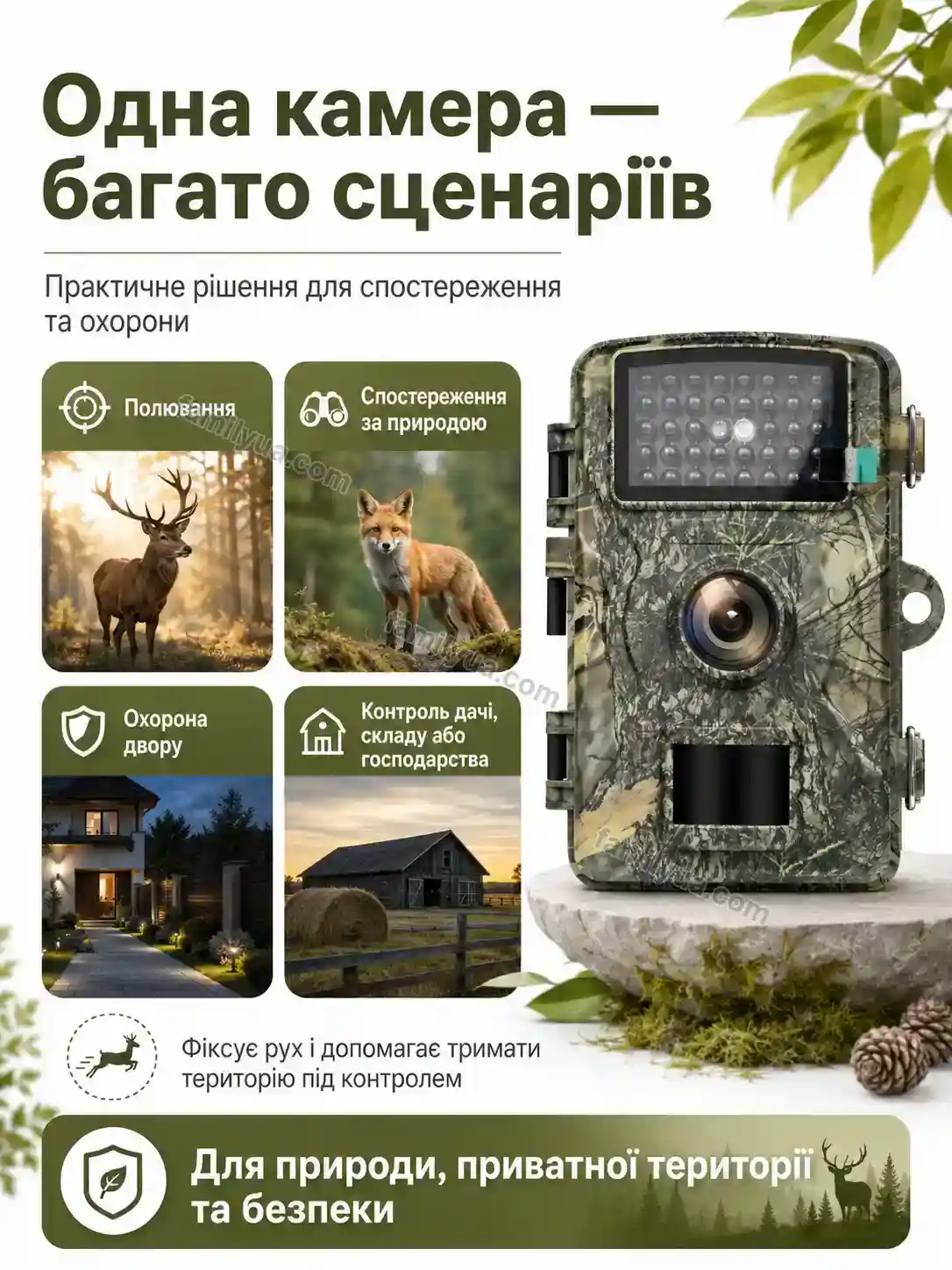 ✨ Фотоловушка для охоты охраны Svitlo Go Soft - фото
