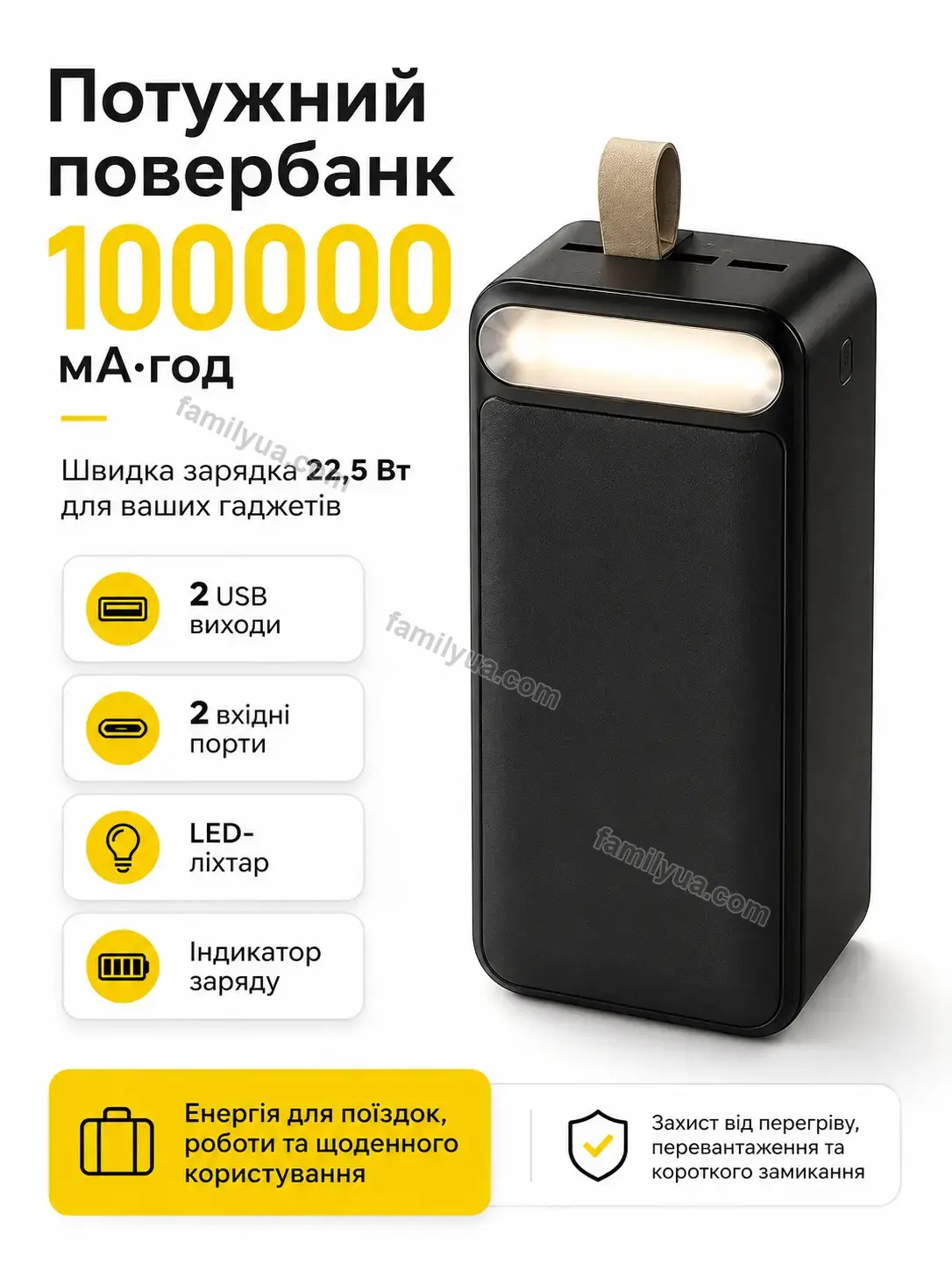 ✨ Повербанк Sunny Glow Calm
