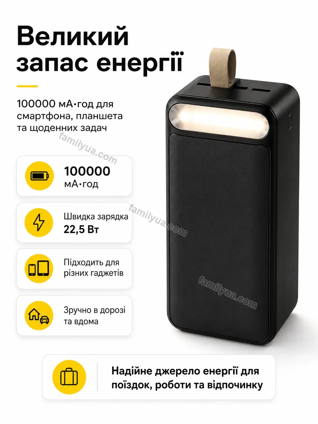✨ Повербанк Sunny Glow Calm