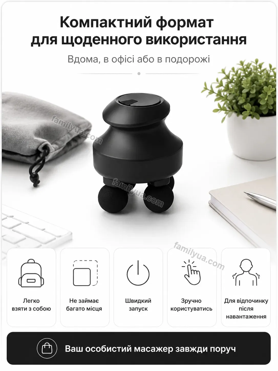 💆 Масажер Tysa Go Soft - фото