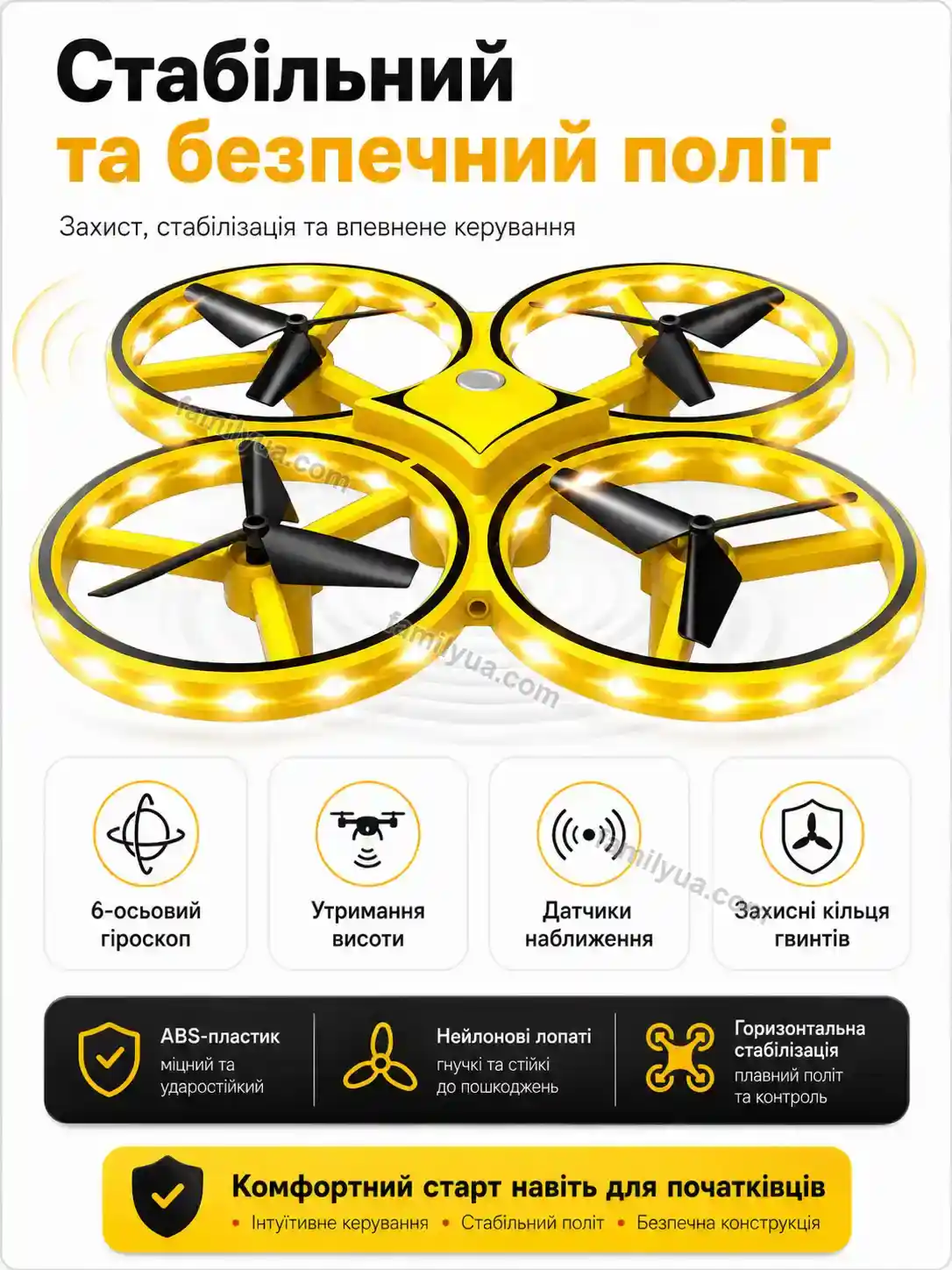✨ Квадрокоптер Mriya Go Urban - деталі