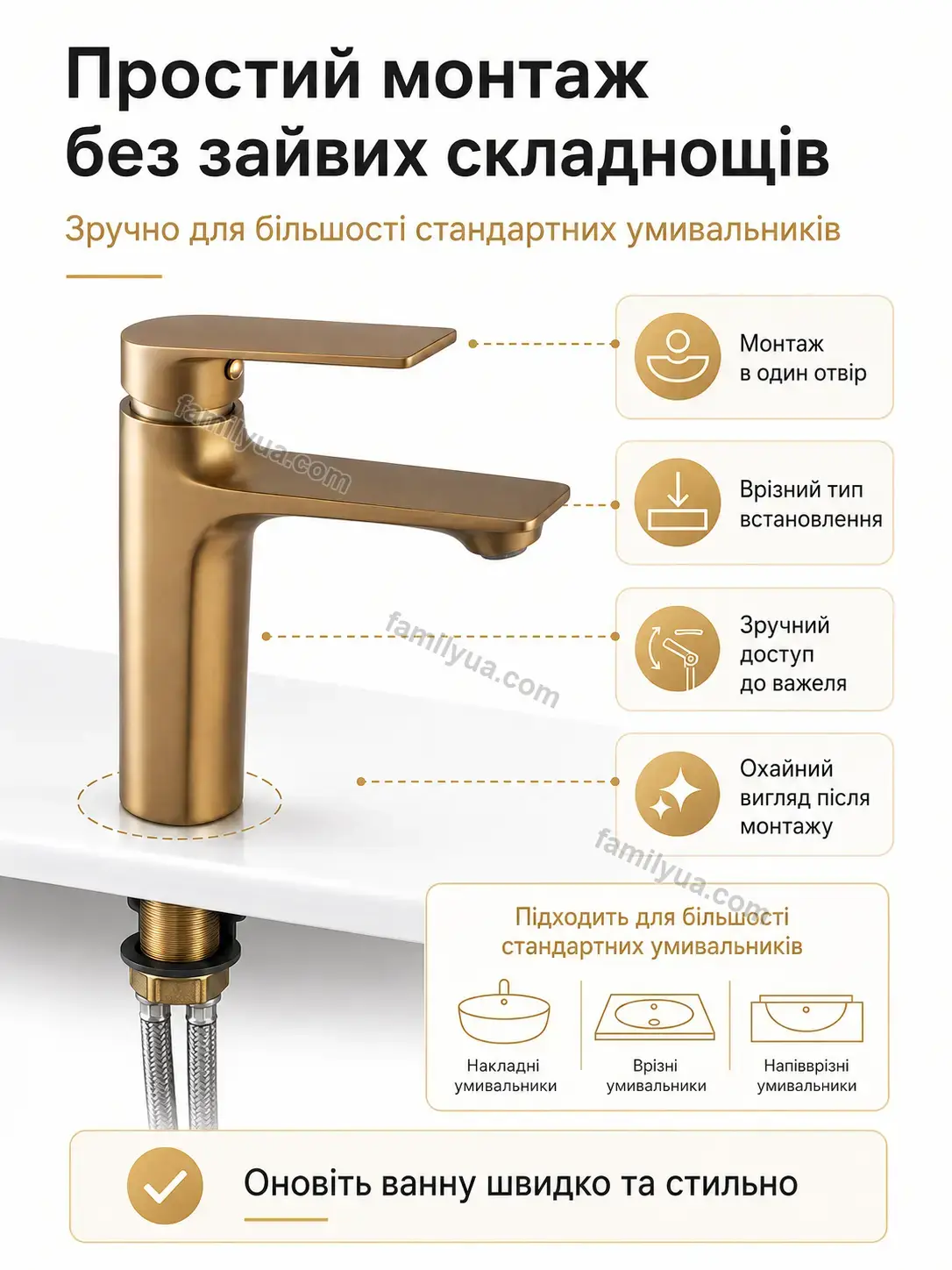 ✨ Смель для раковины однорычажный Sonia Glow Bright - використання