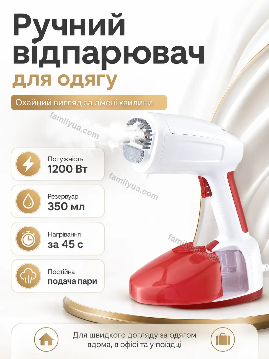 ✨ Відпарювач Nuvia Wave Soft
