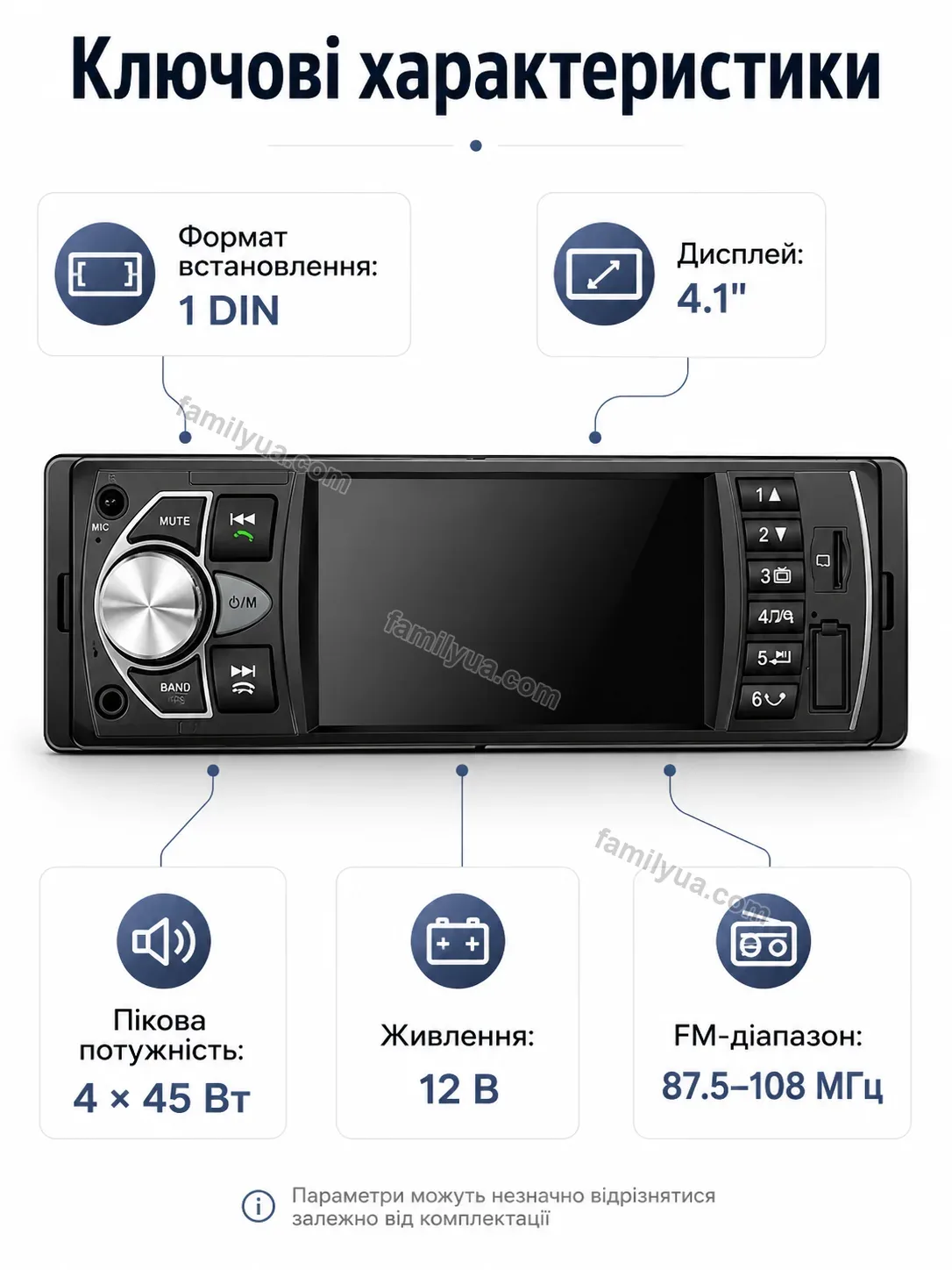 ✨ Автомагнітола Comfy Home Bright