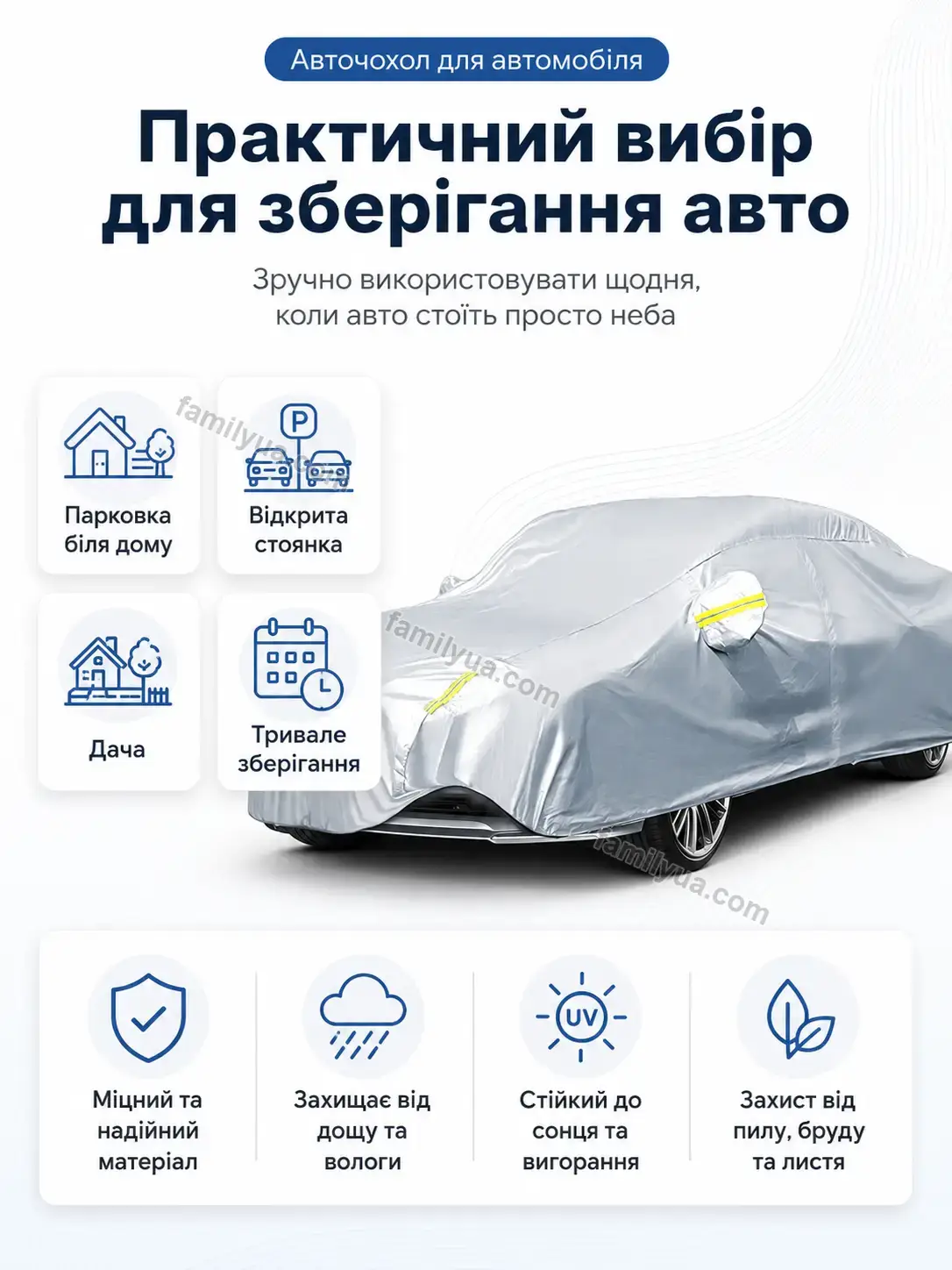 ✨ Чехол на автомобиль от Svitlo Glow Soft - фото