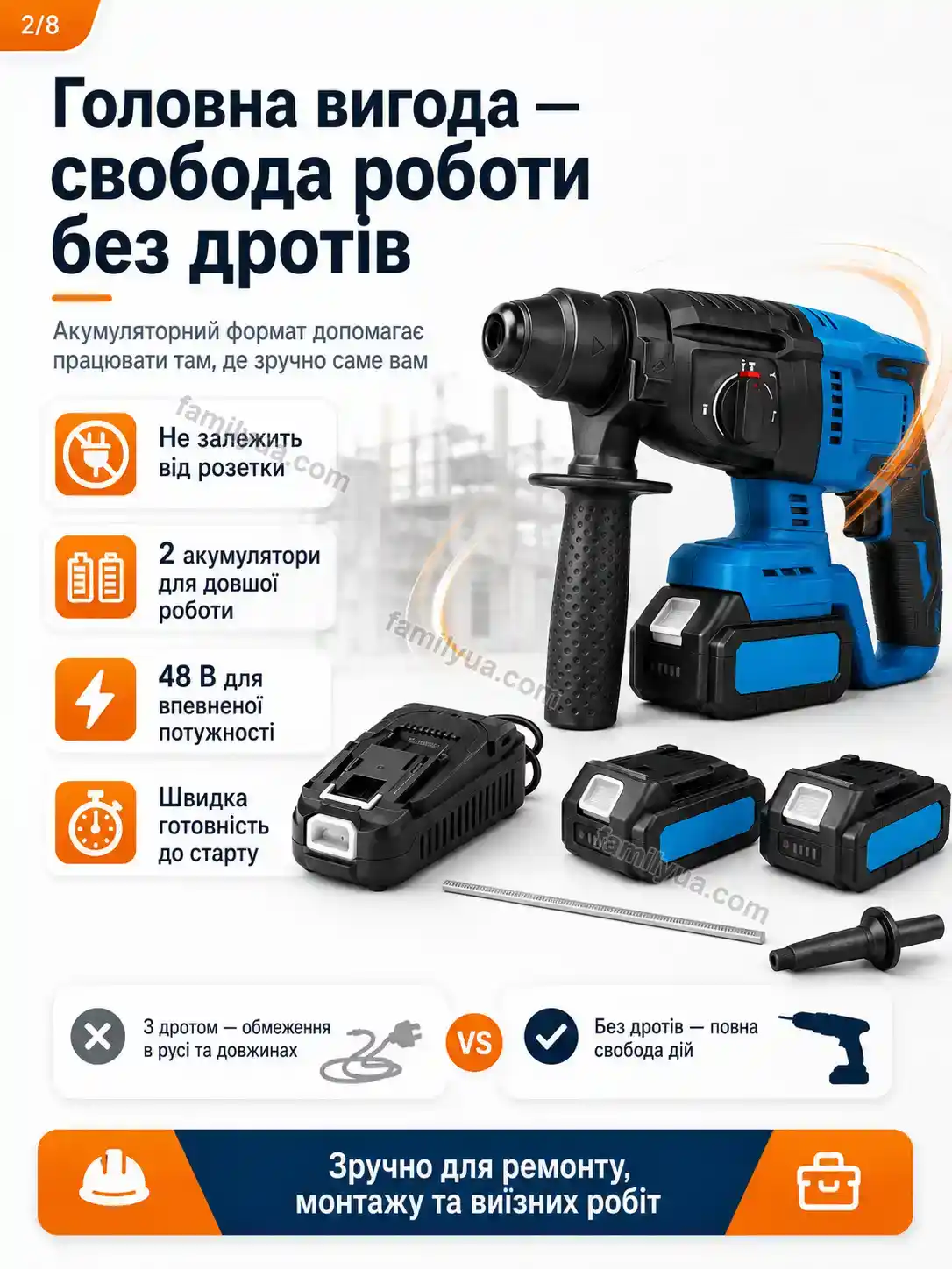 ✨ Перфоратор Joyvia Plus Calm