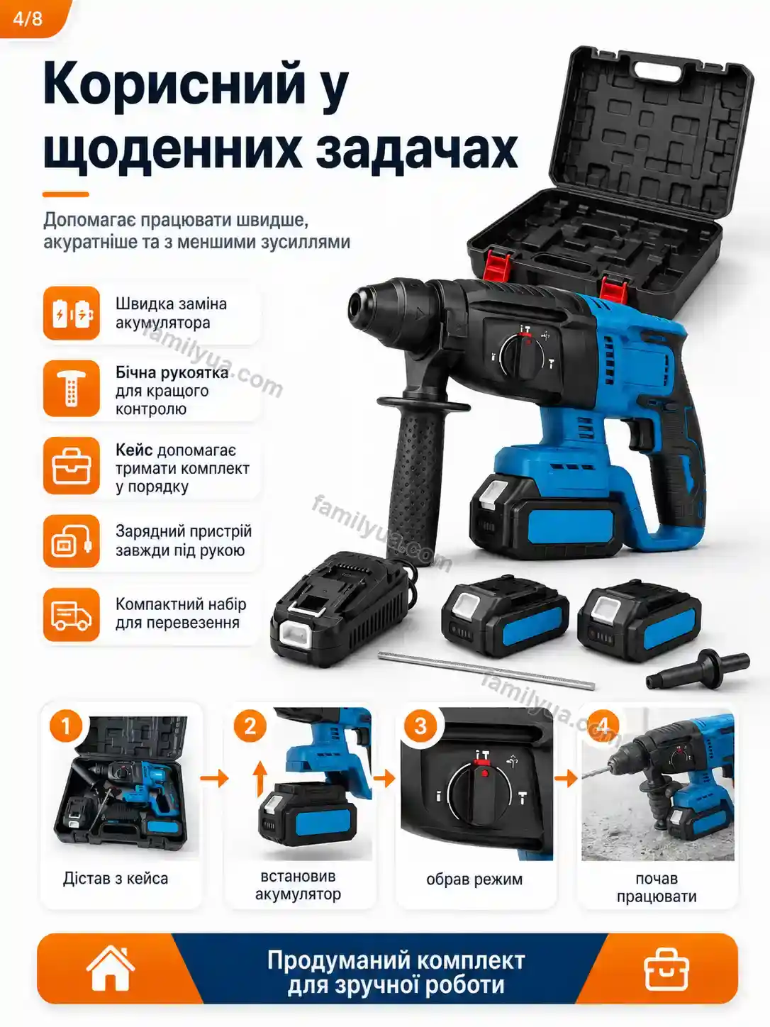 ✨ Перфоратор Dobra Plus Calm - використання