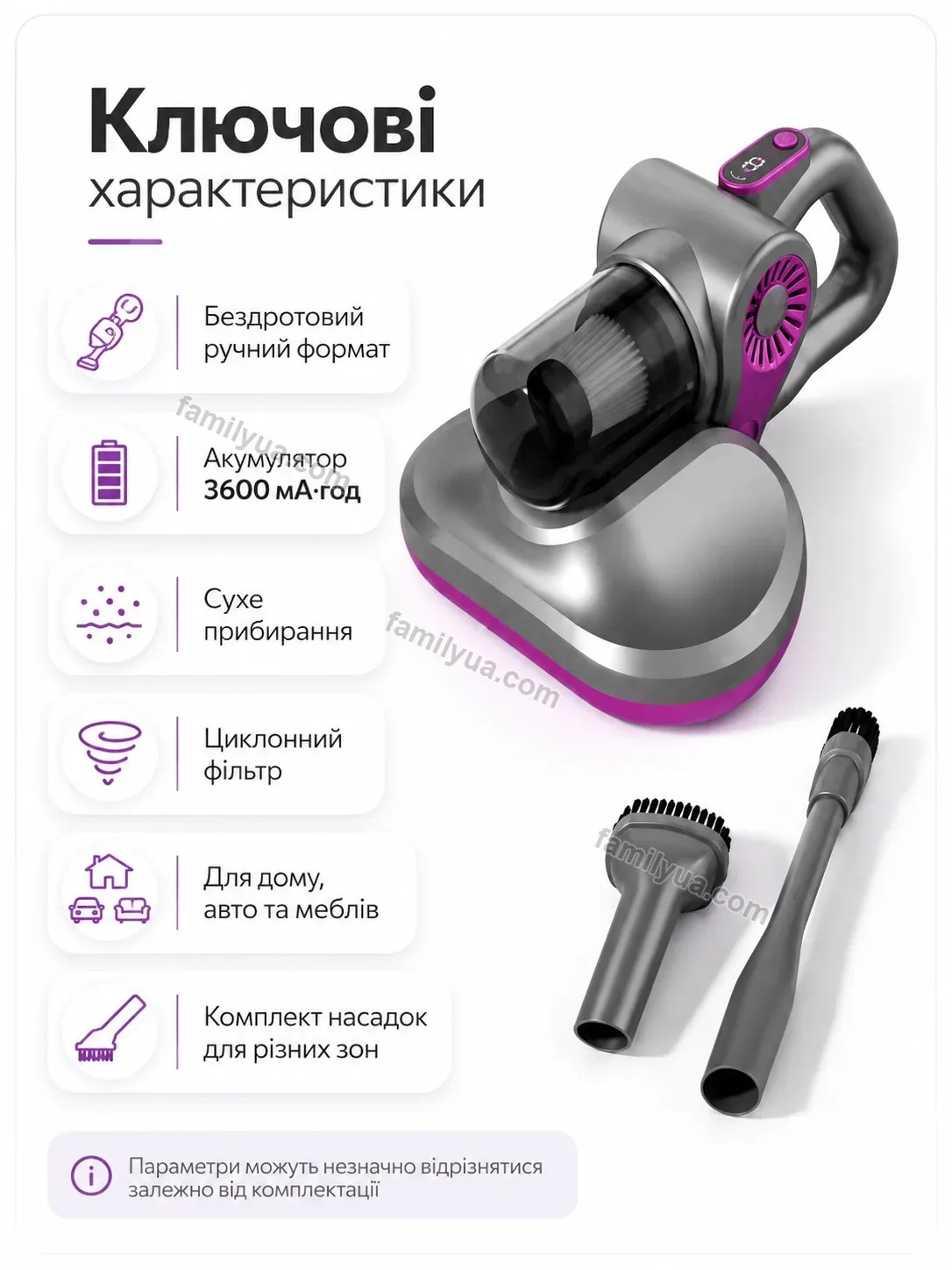 🧹 Пилосос Sonia Plus Soft