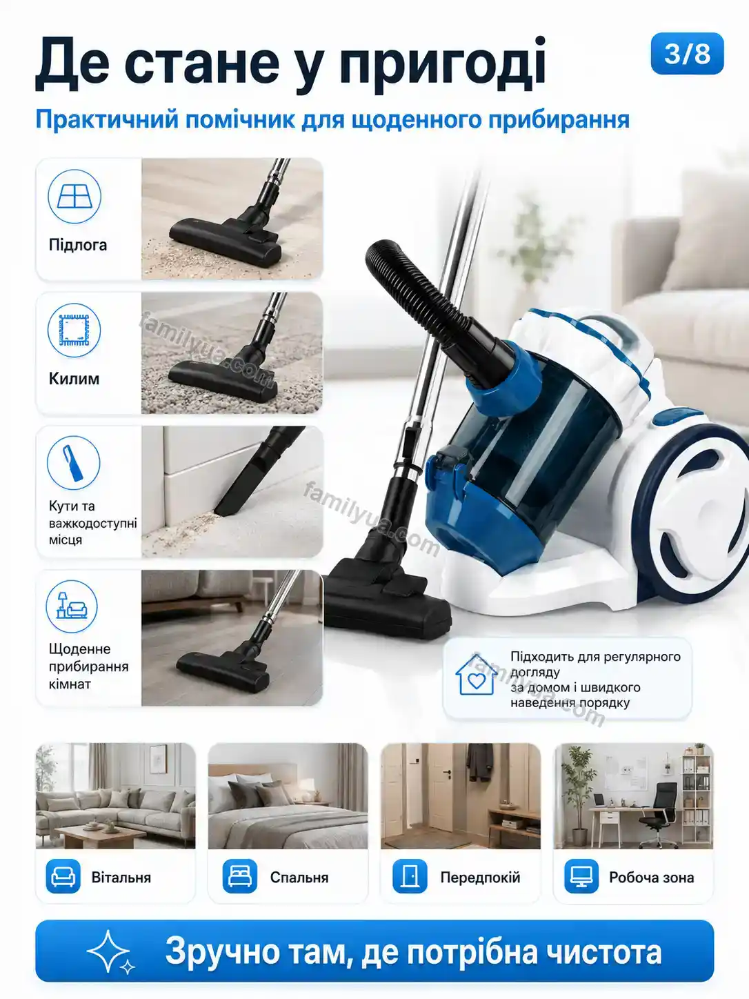 🧹 Пилосос Tysa Plus Calm