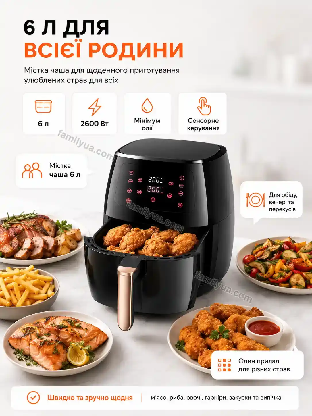 ✨ Аерофритюрниця Dobra Care Calm - фото