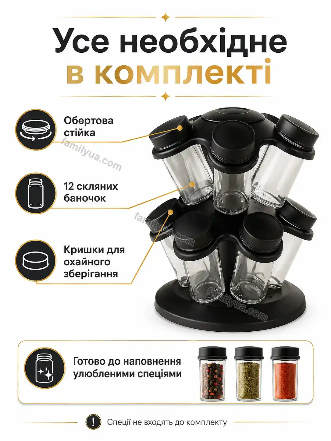 ✨ Набір для спецій Tysa Go Urban - використання