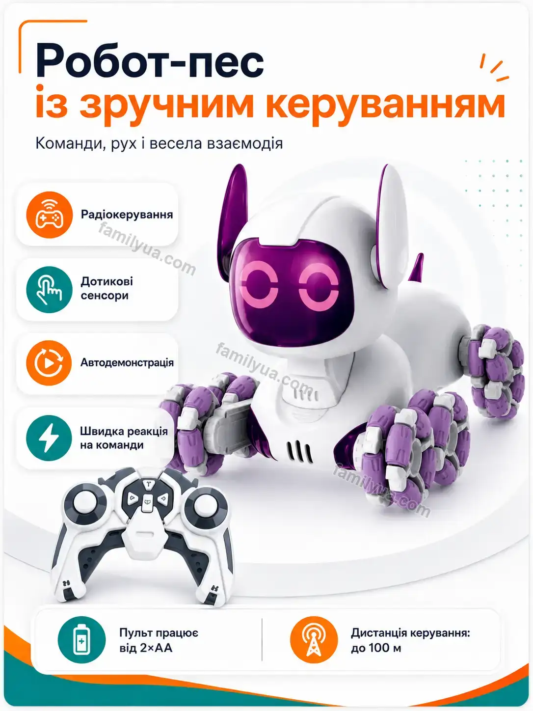 ✨ Іграшка робот Dobra Easy Bright - деталі