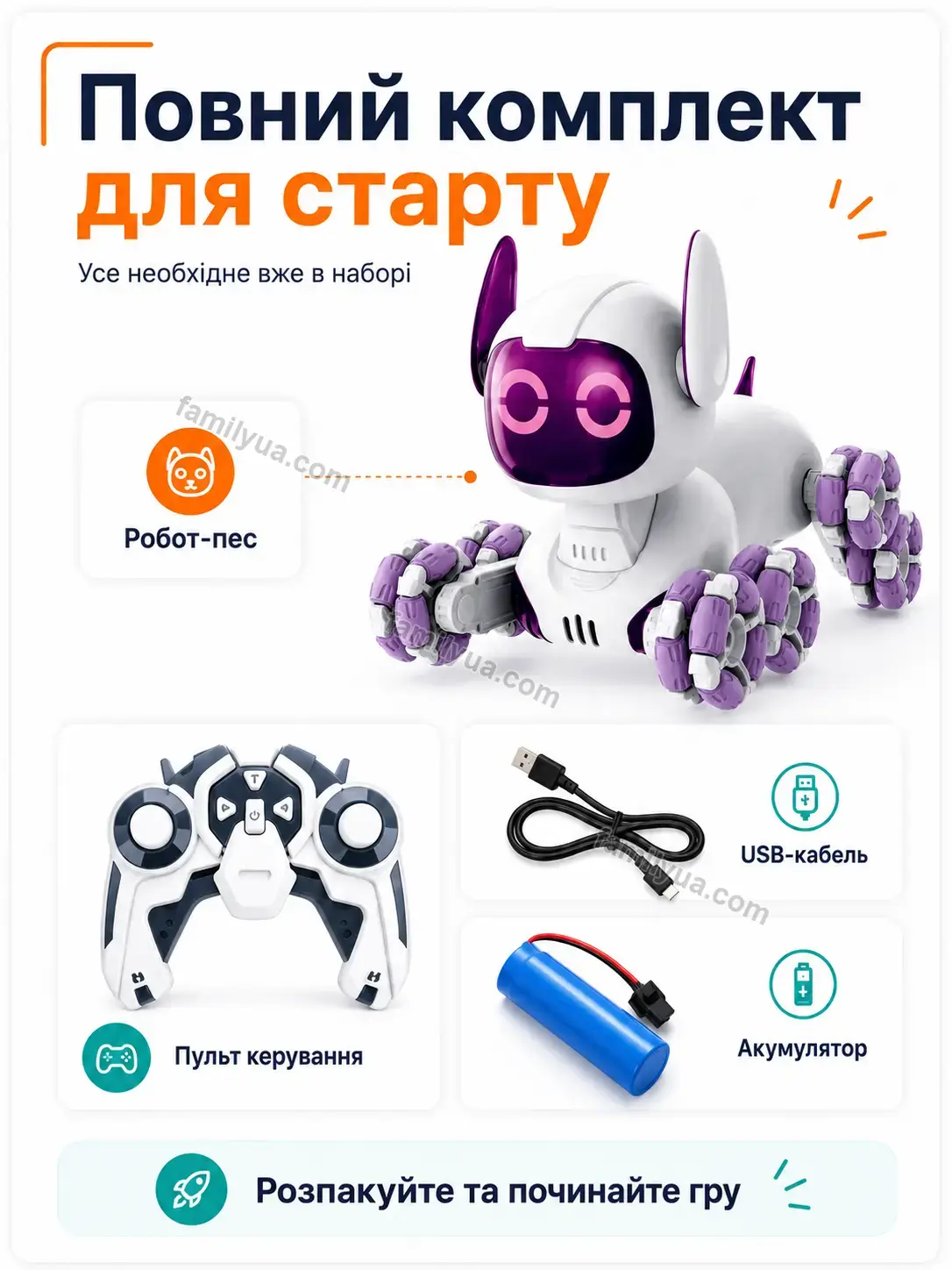 ✨ Іграшка робот Dobra Easy Bright - фото