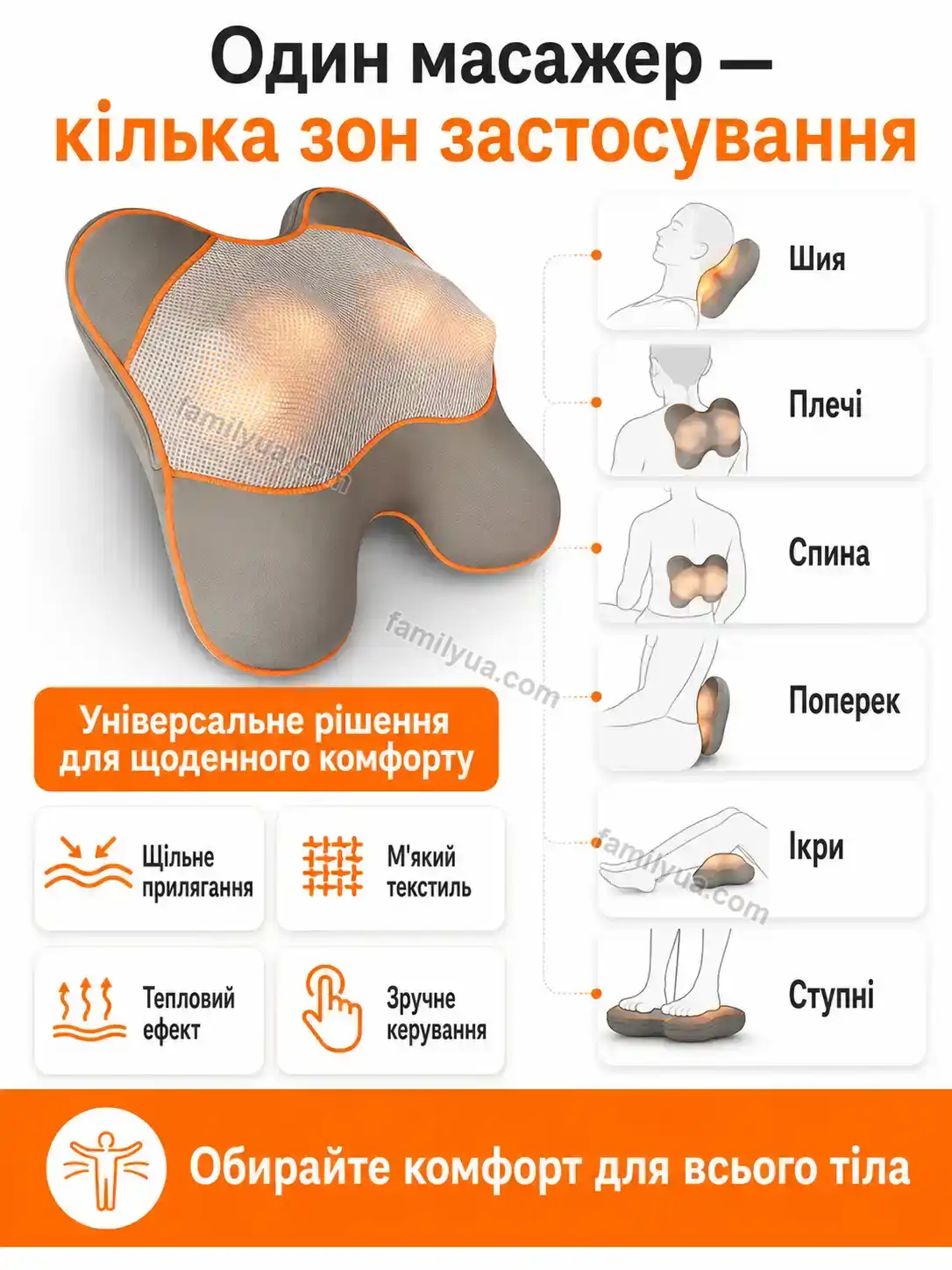 ✨ Подушка Zorya Care Calm - деталі