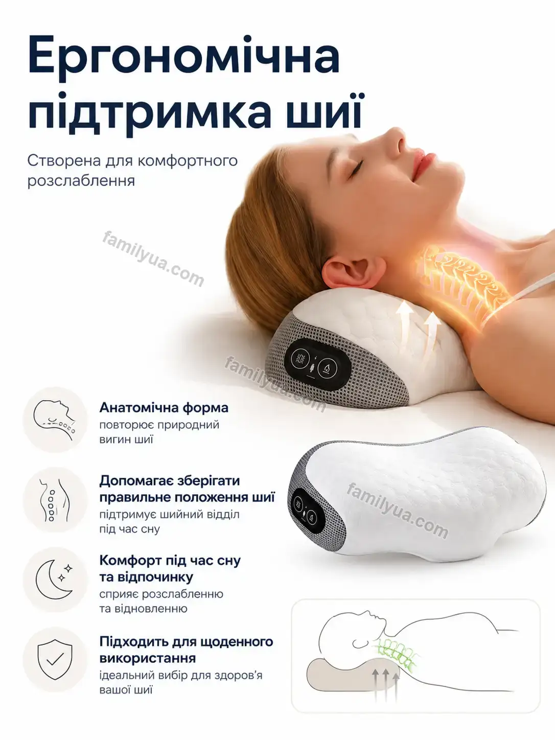 ✨ Подушка Laska Care Soft