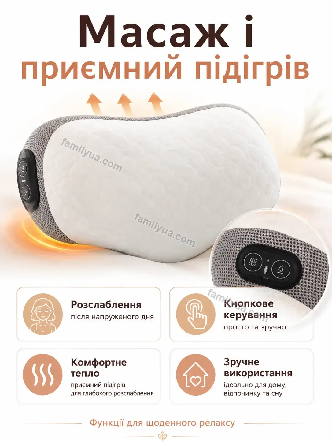 ✨ Подушка Laska Care Soft - деталі