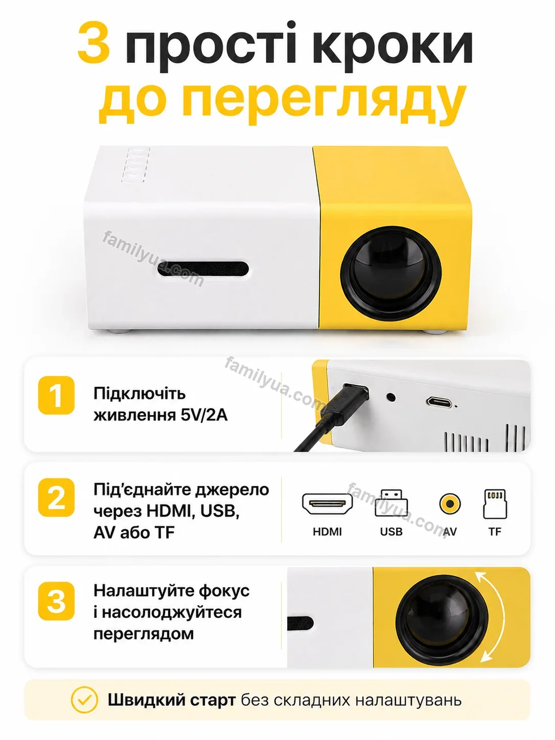 ✨ Проектор Sonia Go Urban - фото