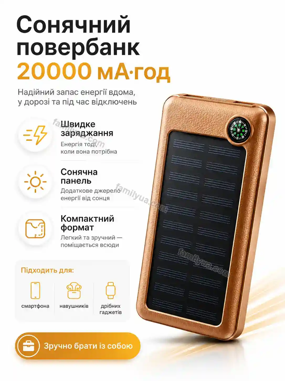 ✨ Повербанк Comfy Lite Urban