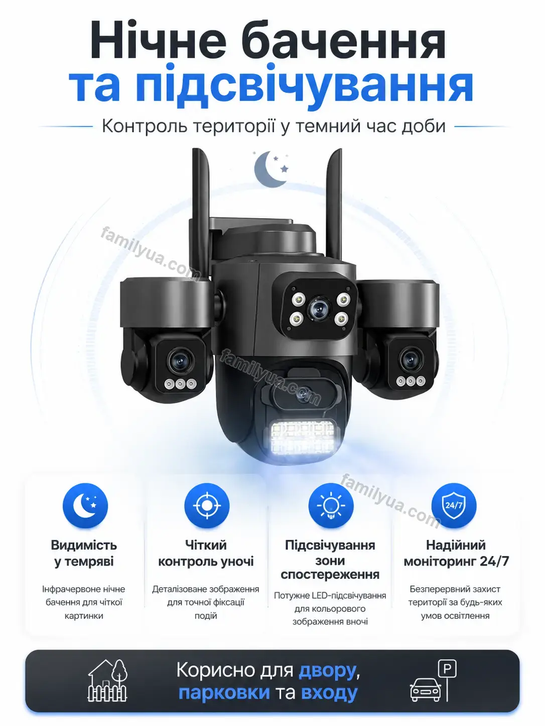 📷 Вулична камера 3 в 1 Dobra Mini Calm - використання