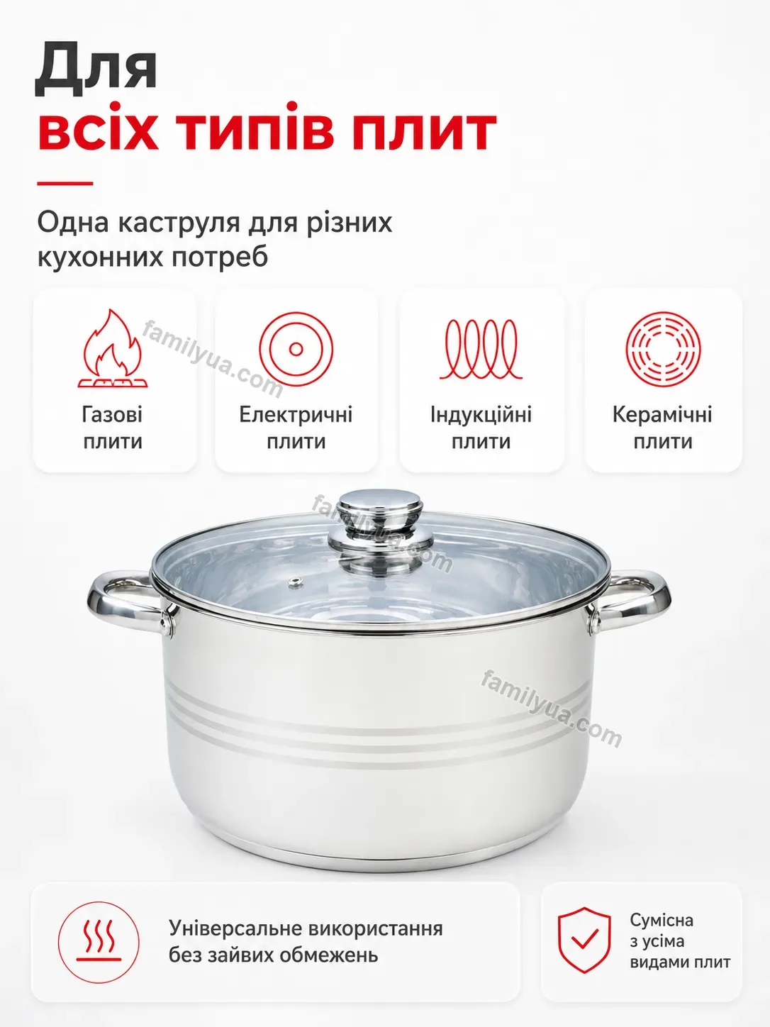 🍲 Каструля Tysa Easy Bright - деталі