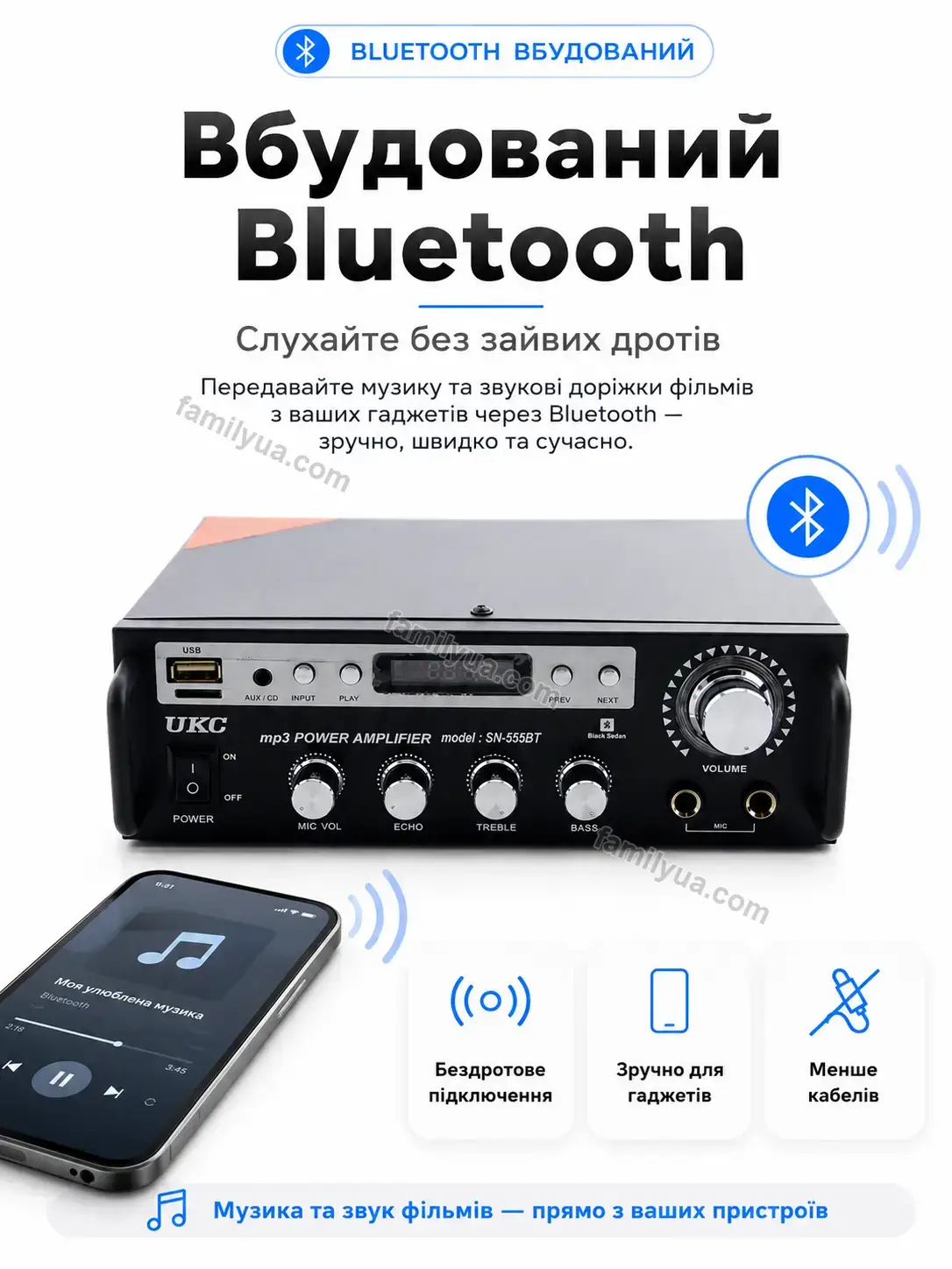 ✨ Підсилювач Zorya Easy Urban