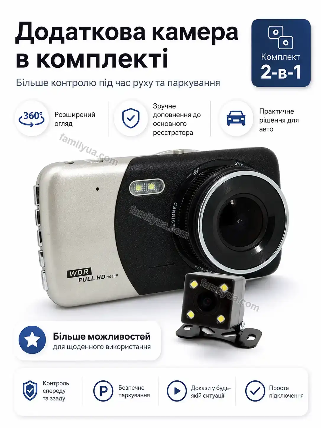 🚗 Реєстратор відеоспостереження Mriya Wave Soft - використання