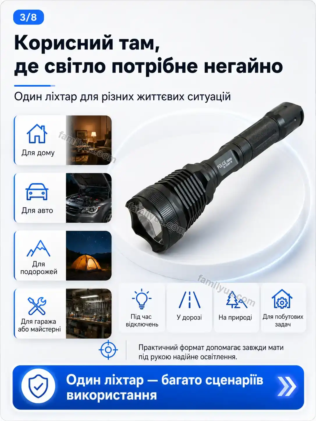 ✨ Ліхтар Zorya Wave Urban - деталі