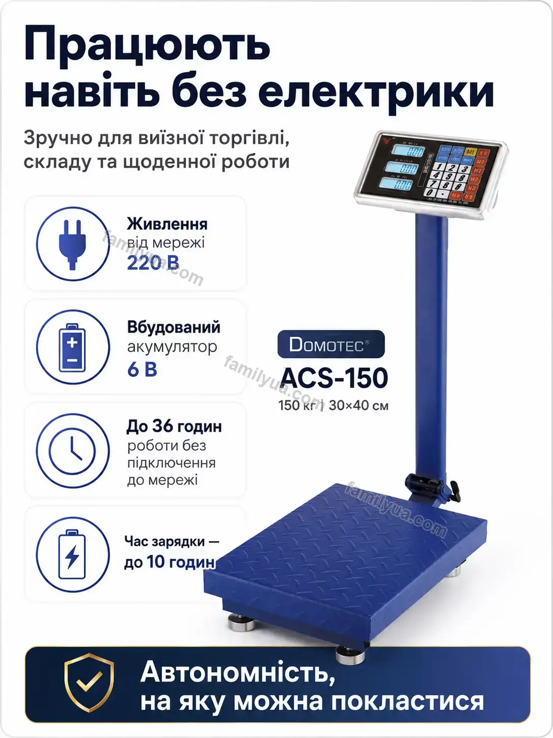 ⚖️ Ваги товарні Dobra Go Soft - використання