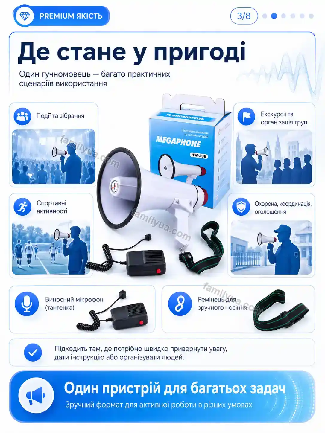 ✨ Гучномовець Svitlo Wave Urban - деталі