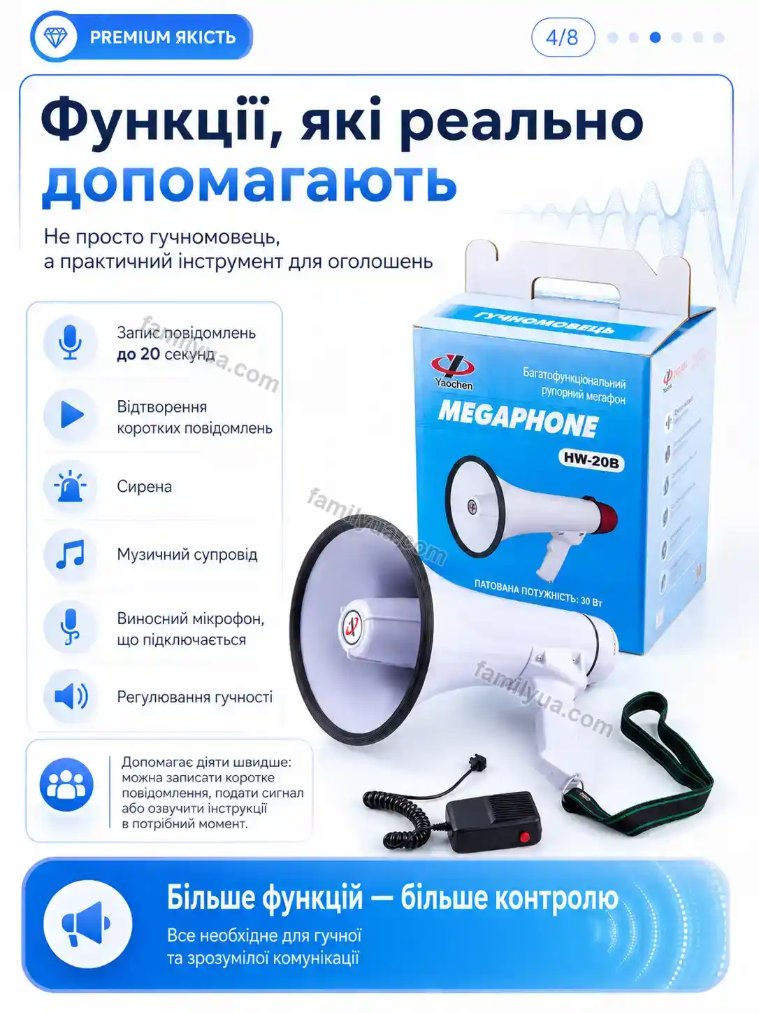 ✨ Гучномовець Svitlo Wave Urban - використання