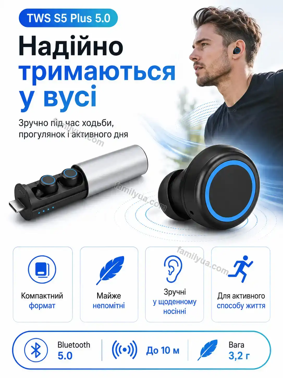 ✨ Стерео гарнітура Lagom Fresh Urban