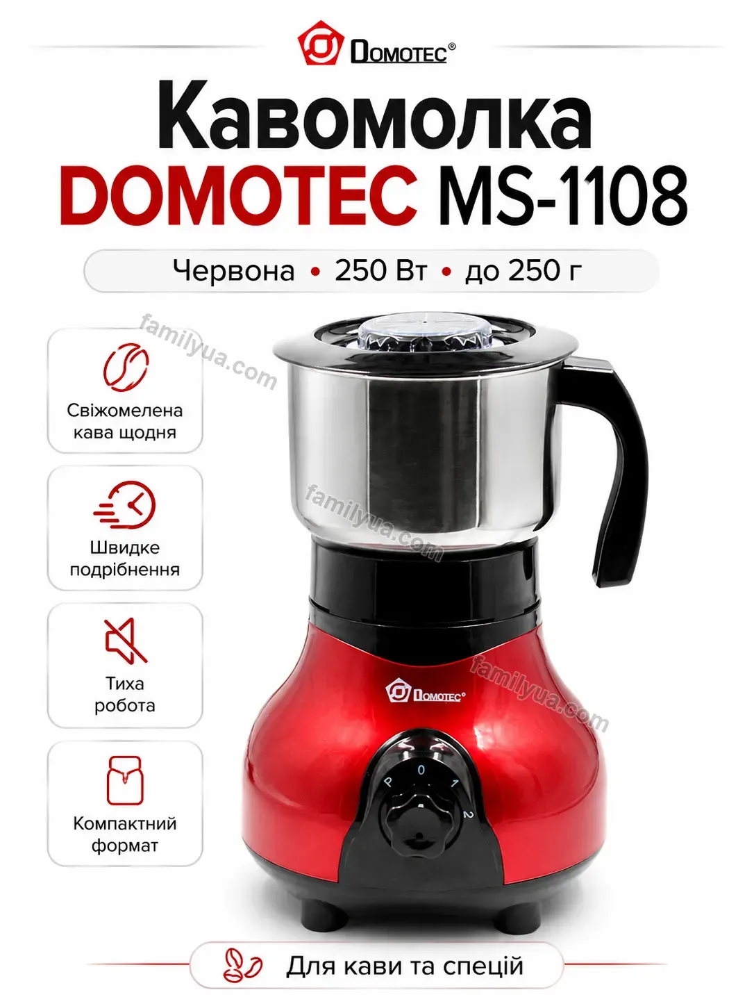 ✨ Кавомолка Joyvia Care Urban