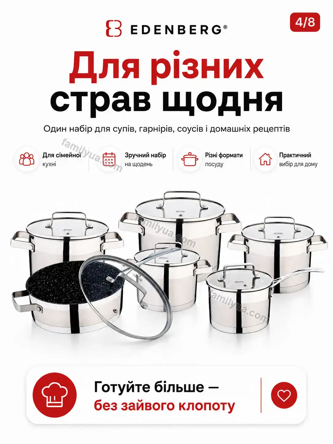✨ Набір посуду Laska Plus Calm - використання