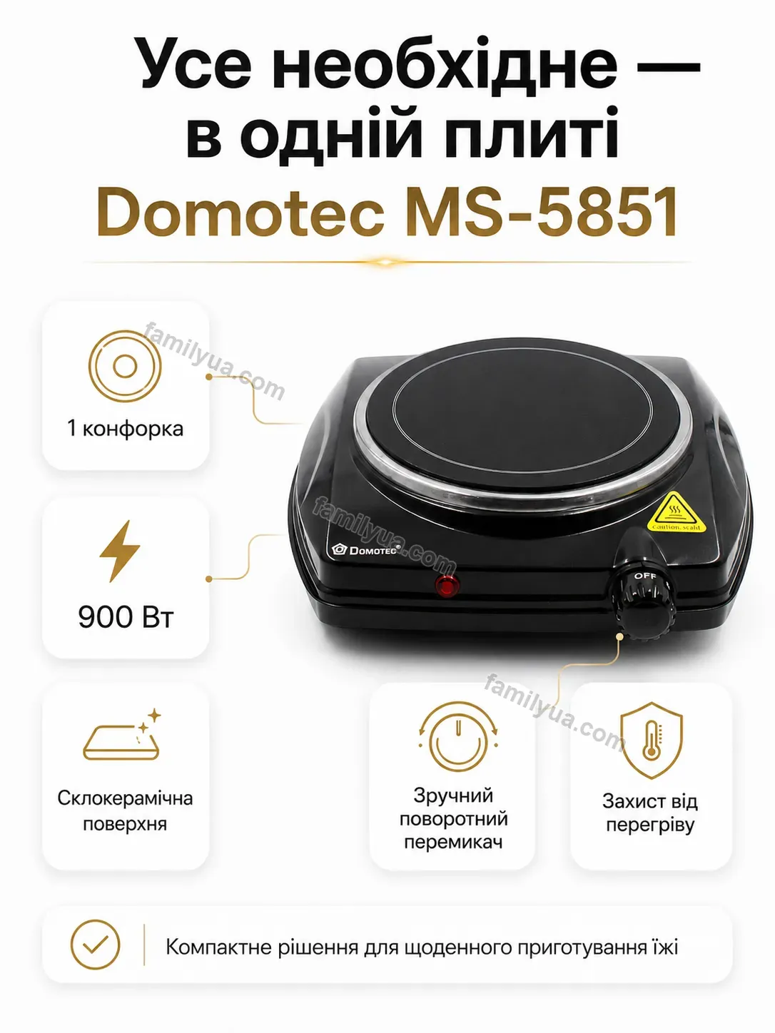 ✨ Плита інфрачервона кф. вт. Mira Mini Urban